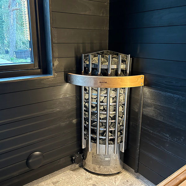 Печь Harvia Glow Corner TRC90E, без пульта (9 кВт) — изображение 2