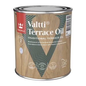 TIKKURILA VALTTI TERRACE OIL масло для террас и садовой мебели, бесцветный (2,7л)