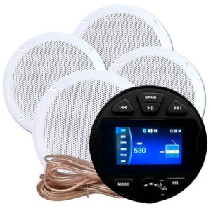 Комплект влагостойкой акустики Steam Water Aqua Music DB004 VISATON белый 4
