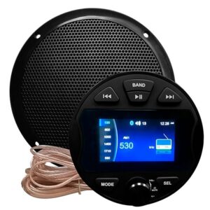 Комплект влагостойкой акустики Steam Water Aqua Music DB004 VISATON черный