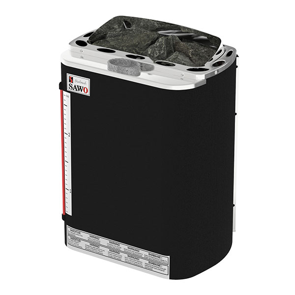 Печь Sawo Mini Combi Fiber, выносной пульт (3 кВт) MNC-30NS-P-F — изображение 2